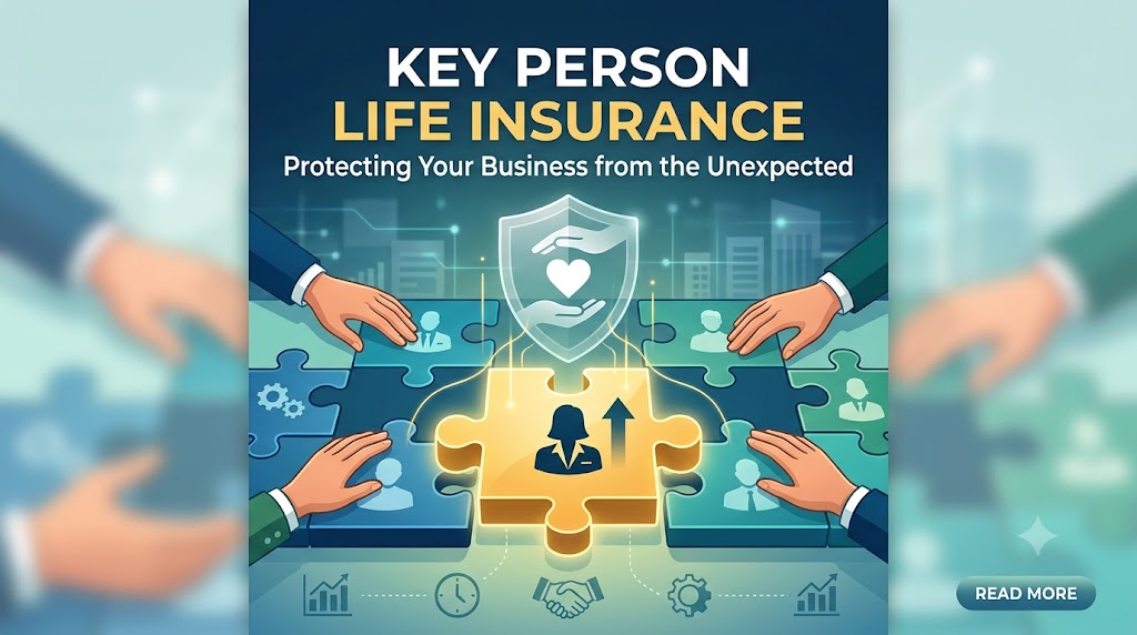Key person life insurance helping protect a business financially